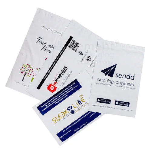 Custom Printed Courier Bags With POD Jacket - 2 colours