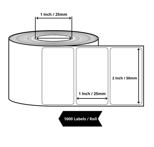 ASIN / MRP Direct Thermal Labels Roll