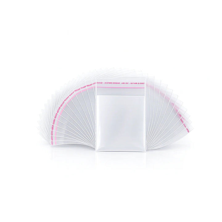 BOPP Transparent Resealable Packing Bags (Self Adhesive)