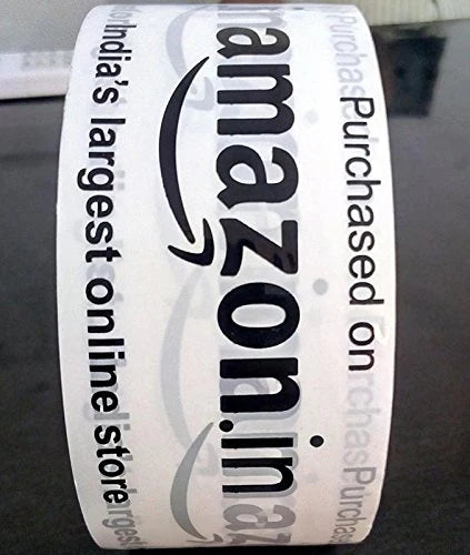 Amazon Branded BOPP Tapes 48 mm (2 Inch) x 65 Mtr Length/Roll- Milkywhite